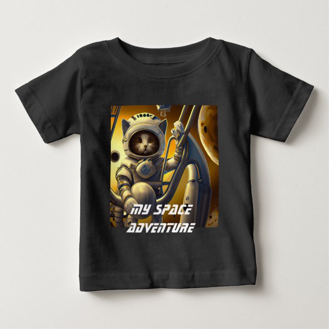 Camiseta personalizada de Ilustracion astronauta a (Anverso)