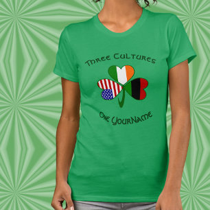 Camiseta personalizada de Irlanda EE. UU. África p