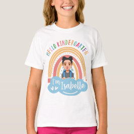 Camiseta personalizada de jardín de infancia para