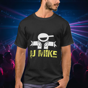 Camiseta personalizada de Jockey de disco / Deejay