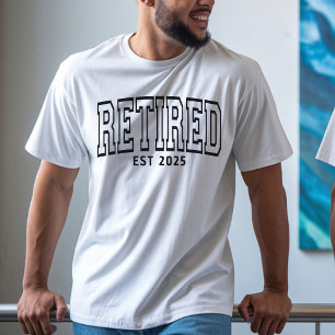 Camiseta Personalizada de Jubilación Regalo de Fie
