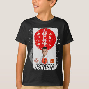 Camiseta personalizada de karate Kyokushin con fot