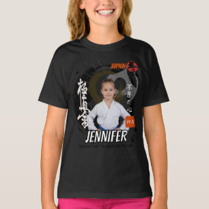 Camiseta Personalizada de Kyokushin para Niña con