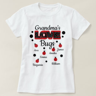 Camiseta personalizada de la abuela con problemas 