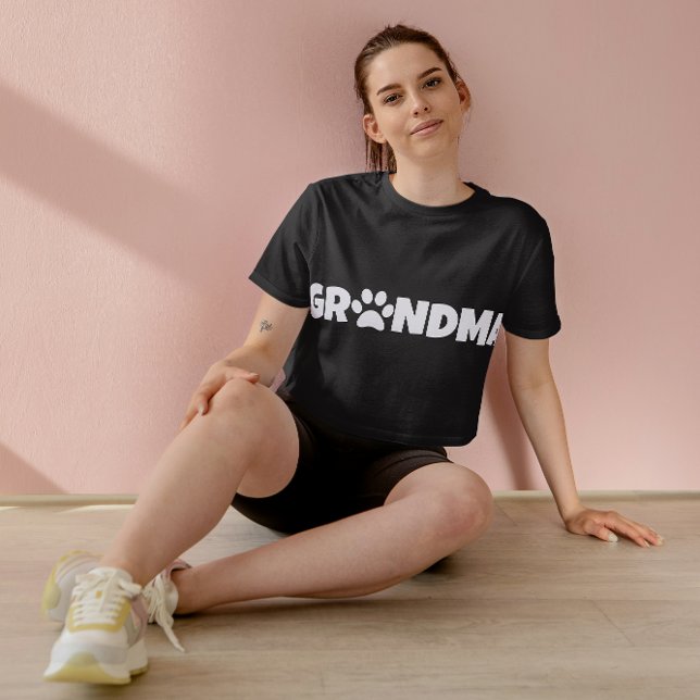 Camiseta personalizada de la abuela del gato (Subido por el creador)