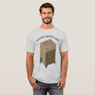 Camiseta personalizada de la banda del tambor de