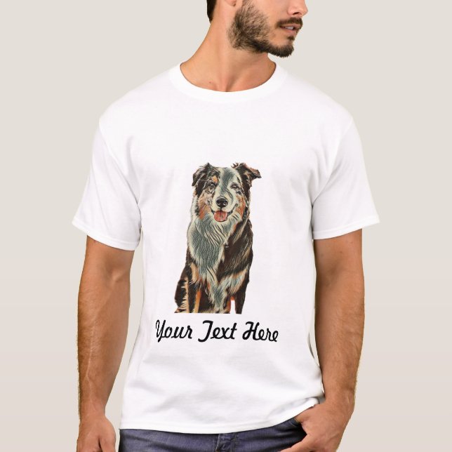 Camiseta personalizada de la foto de su Mascota (Anverso)
