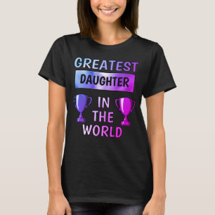 Camiseta personalizada de la hija mayor