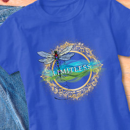 Camiseta personalizada de la libélula