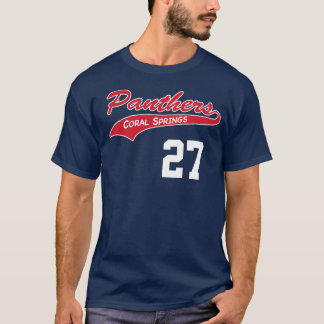 Camiseta personalizada de la pantera de la marina