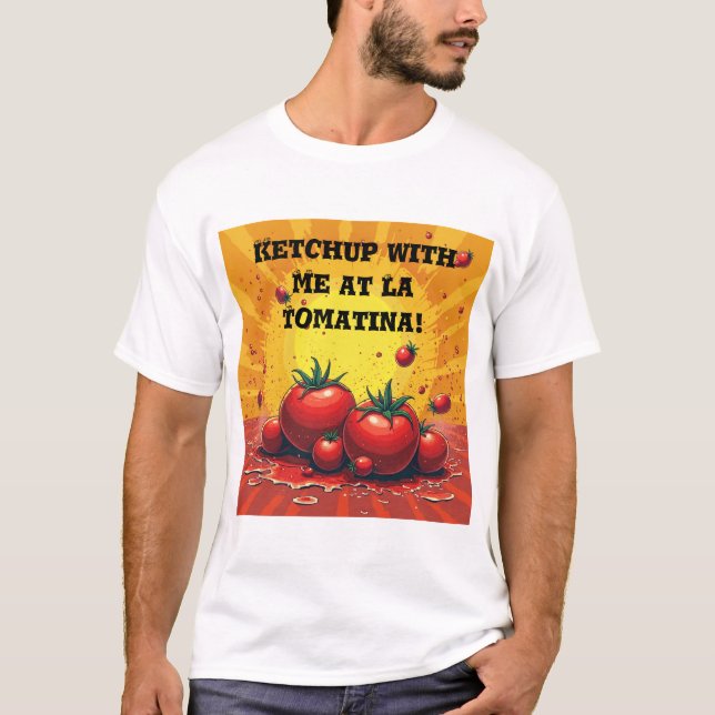 Camiseta personalizada de La Tomatina - Fest perso (Anverso)