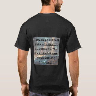 Camiseta personalizada de Lamborghini de media man