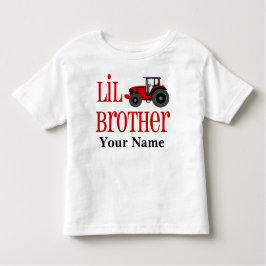 Camiseta personalizada de Little Brother Tractor