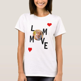 Camiseta personalizada de Love Mom