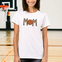 Camiseta personalizada de MOM de baloncesto / Día