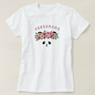 Camiseta personalizada de mujer con cara de oso pa