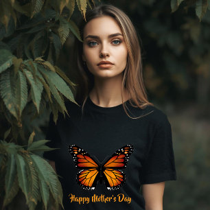 Camiseta Personalizada de Mujer Mariposa Monarca