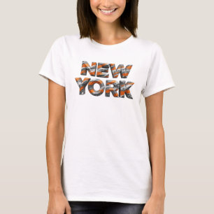 Camiseta personalizada de Naranja Viva NEW YORK