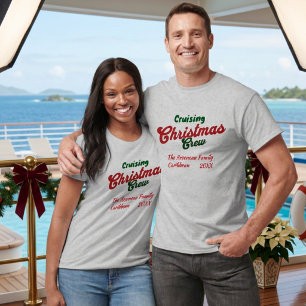 Camiseta personalizada de Navidad alegre y diverti