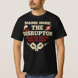 Camiseta Personalizada de Pickleball The Disruptor
