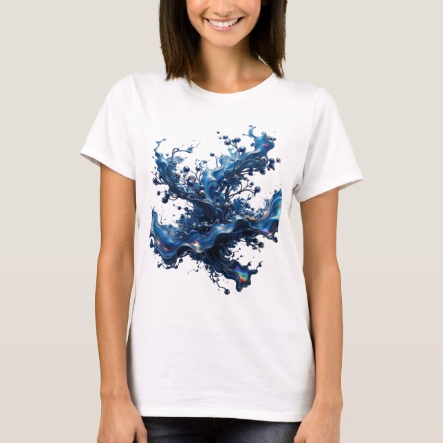 Camiseta personalizada de plata artística ARTE ABS (Anverso)