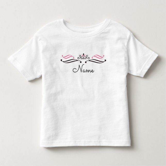 camiseta personalizada de princesa de bonito para  (Anverso)