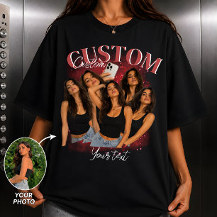 Camiseta personalizada de rap Bootleg para novia
