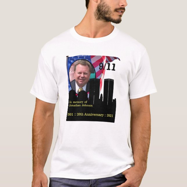 Camiseta personalizada de recuerdo de 911 años (Anverso)