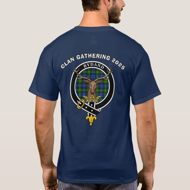 Camiseta personalizada de Reunión de la Familia Go (Reverso)