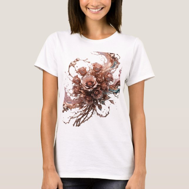 Camiseta personalizada de ROSAS DE CHOCOLATE de pl (Anverso)