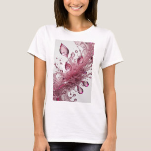 Camiseta personalizada de salpicaduras de agua de 