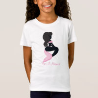 Camiseta personalizada de sirena con aleta rosa Be