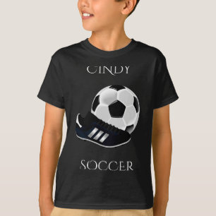Camiseta Personalizada De Tacos De Balón De Fútbol