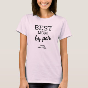 Camiseta personalizada de tipografía 'Mejor mamá p