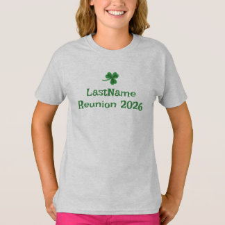 Camiseta personalizada de trébol de tu clan irland