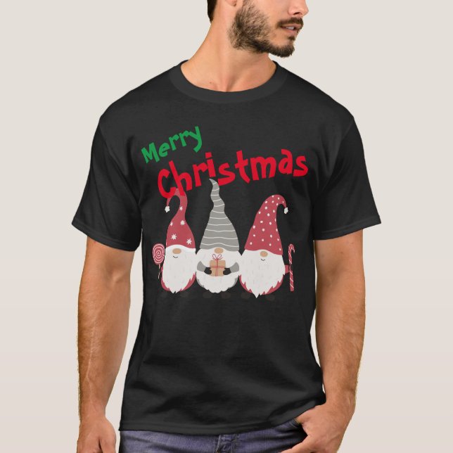 Camiseta personalizada de tres Navidades de clase  (Anverso)