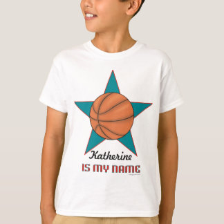 Camiseta personalizada del baloncesto del niño