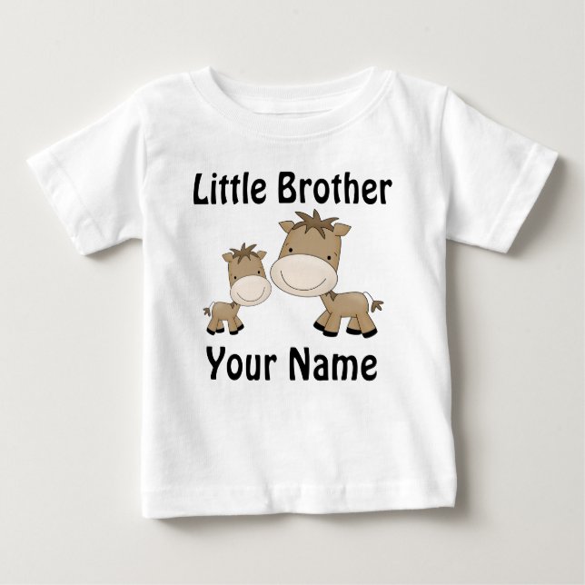 Camiseta personalizada del Caballo del Pequeño Her (Anverso)