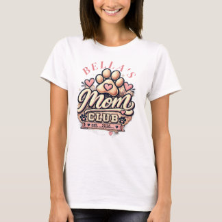 Camiseta Personalizada del Club de Mamá de Mascota