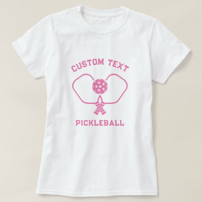Camiseta personalizada del Club de Pickleball (Diseño del anverso)