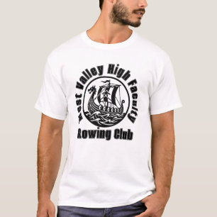 Camiseta personalizada del club de remo de la facu
