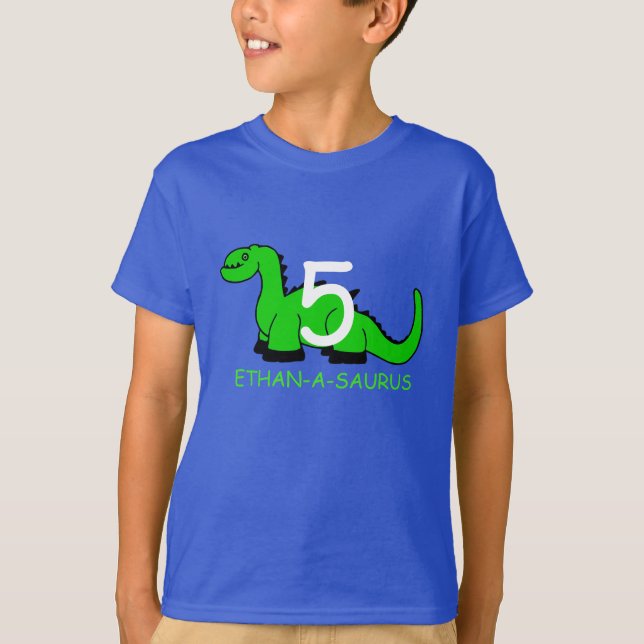 Camiseta personalizada del cumpleaños del (Anverso)