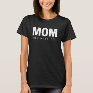 Camiseta personalizada del Día de la Madre MOM•THE