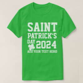Camiseta personalizada del Día de San Patricio 202