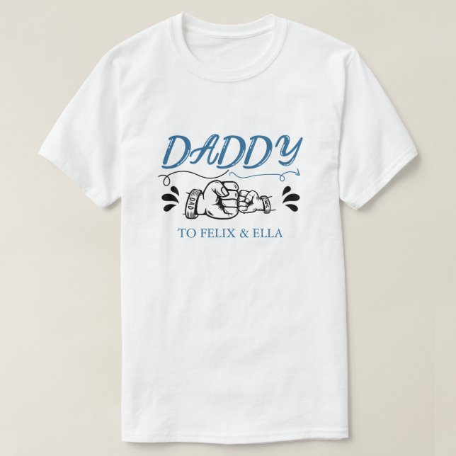 Camiseta personalizada del Día del Padre (Diseño del anverso)