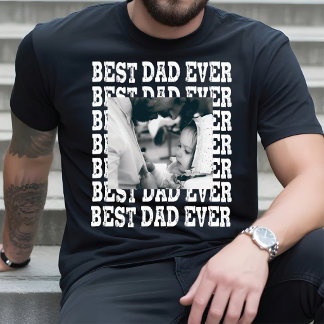 Camiseta personalizada del Día del Padre con foto