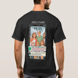 Camiseta personalizada del Día del Padre con Smart
