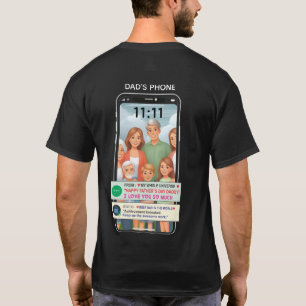 Camiseta personalizada del Día del Padre con Smart