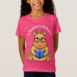 Camiseta personalizada del libro de lectura de jir