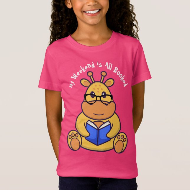 Camiseta personalizada del libro de lectura de jir (Anverso)